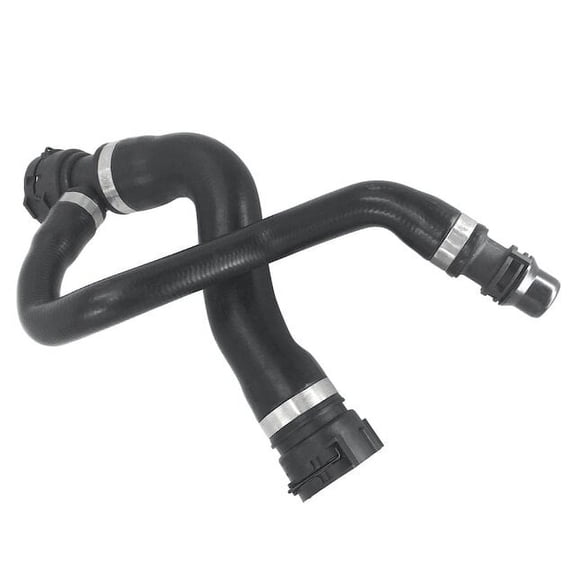 Upper Radiator Hose with Vent Hose - (3-Way Hose) - Compatible with 2007 - 2010 BMW X5 (Fits Up To 04/2009) 2008