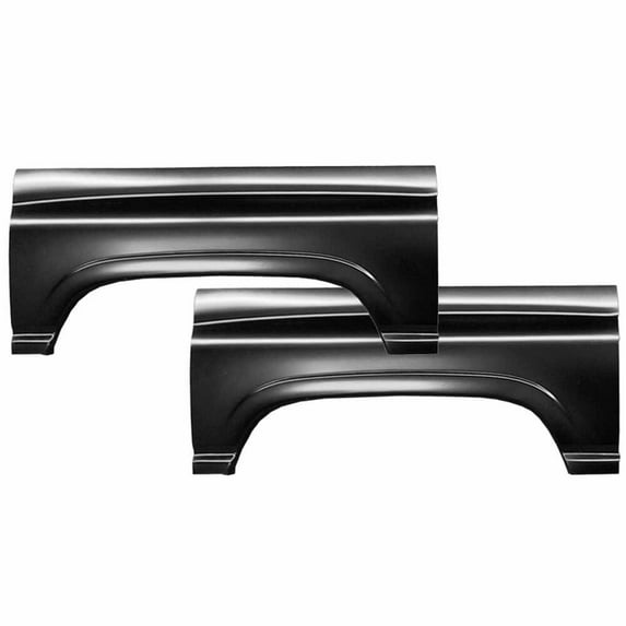 Upper Rear Wheel Arch - PAIR. Fits 94-01 Dodge Ram 1500 Pickup Truck, 94-02 Dodge Ram 2500 Pickup Truck, 94-02 Dodge Ram 3500 Pickup Truck
