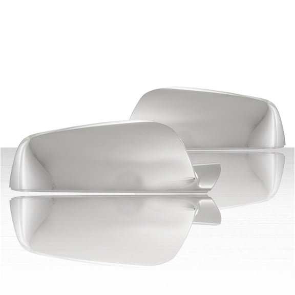 Upper Replacement Mirror Cover Set for 2010-2017 Chevrolet Equinox - Chrome