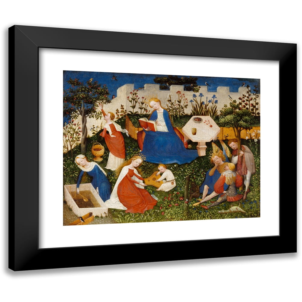 Upper Rhenish Master Upper Rhenish Master 18x15 Black Modern Framed Museum Art Print Titled ...