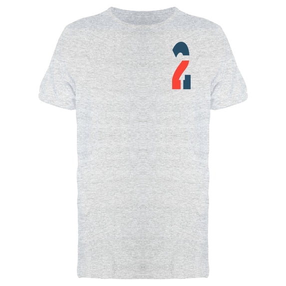 Upper Right Number 2 Logo Tee Men's -Image by Shutterstock