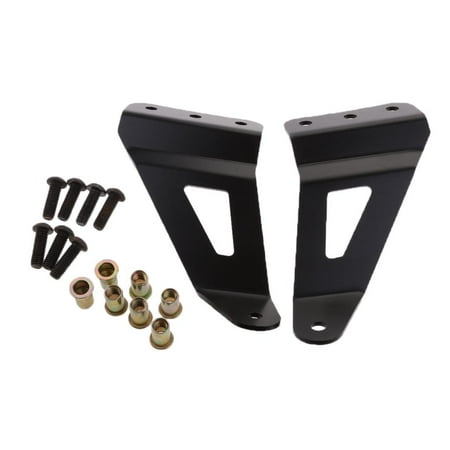 Upper Roof Mount Brackets for 52"""" Curved LED Light Bar for &