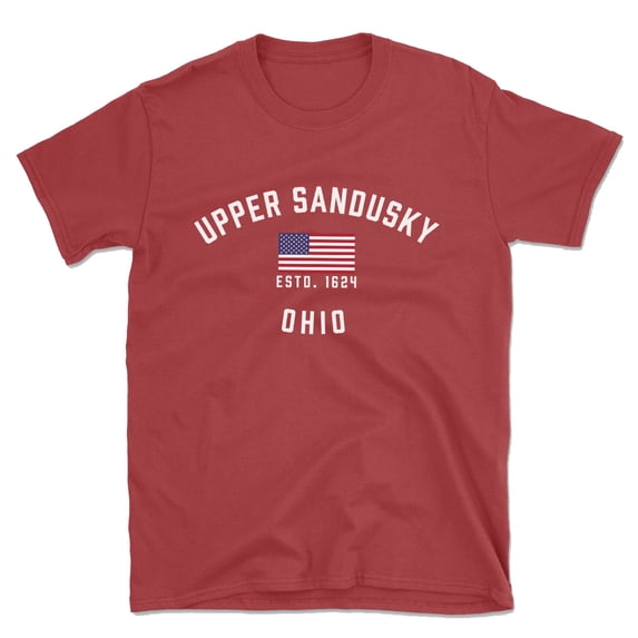 Upper Sandusky Ohio Patriot Men's Cotton T-Shirt