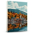 thumbnail image 1 of Upper Saranac Lake Canvas Print, New York Canvas Wall Art, Upper Saranac Lake Decor Travel Canvas, New York Travel Gift, Housewarming Gift - 99AZ1412, 1 of 2