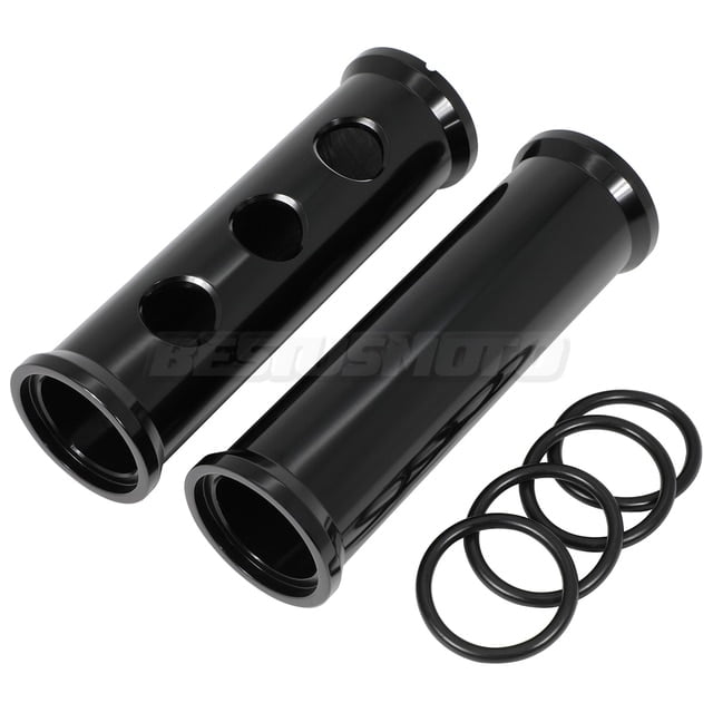 Upper Shock Absorber Front Fork Boot Slider Cover For Harley Sportster