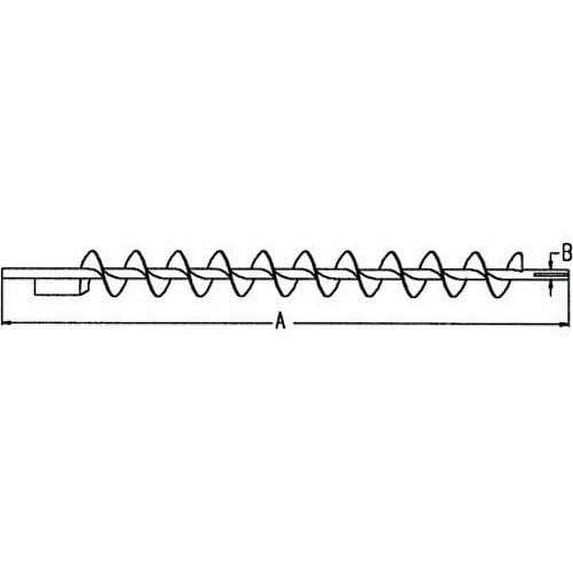 Upper Tailings Auger fits John Deere CTS CTSII 9400 9410 9450 9500 9500 SH 9501 9510 9510 SH 9550 9550 SH 9560 9560 SH 9650 CTS 9660 CTS AH125895