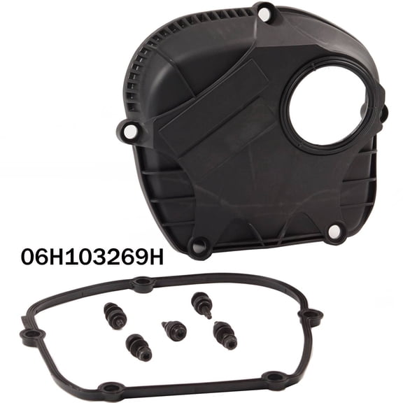 Upper Timing Chain Cover with Gasket - Front Protection Component