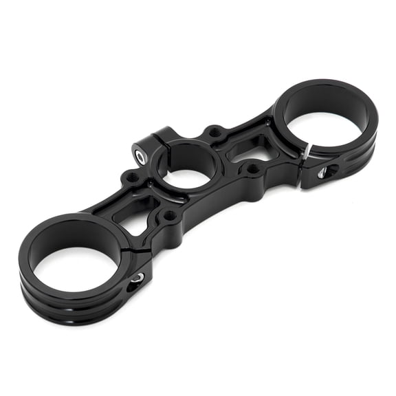Upper Top Triple Tree Clamp for Surron Light Bee X 2018-2023 for Segway X160 X260 7.87 x 5.12 x 1.18in Electric Dirt Bike E-bike CNC 6061 T6 Aluminum Alloy Anodized Black