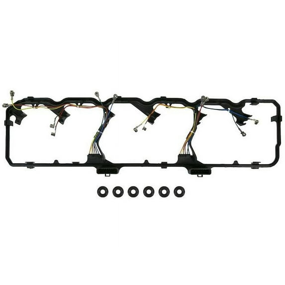 Upper Valve Cover Gasket Set - Compatible with 2011 - 2020 Ram 3500 6.7L 6-Cylinder 2012 2013 2014 2015 2016 2017 2018 2019