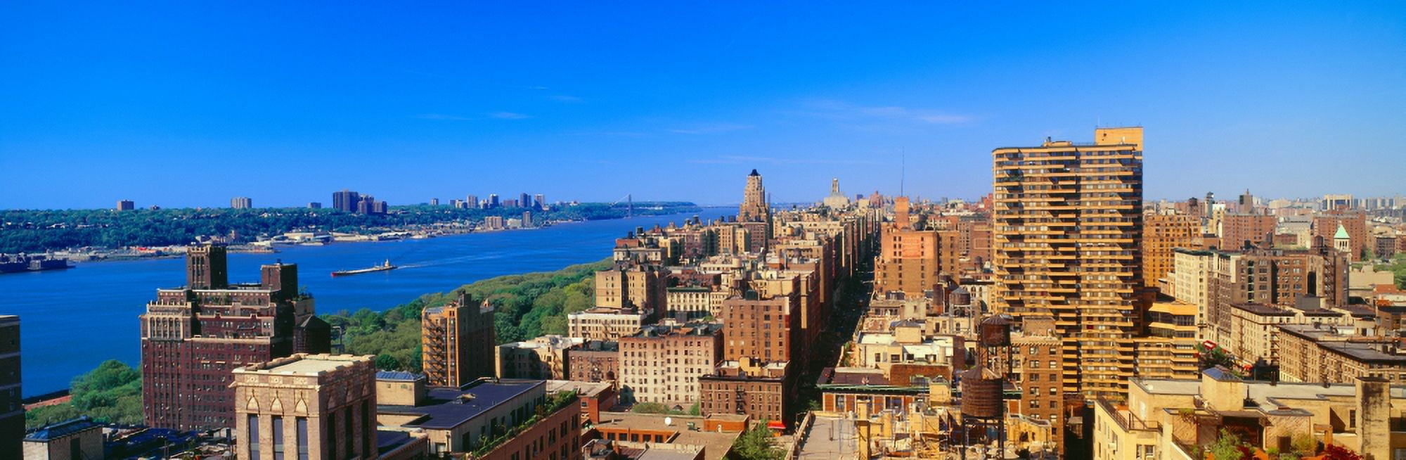 Upper West Side Manhattan New York Canvas Art - Panoramic Images (27 x 9)
