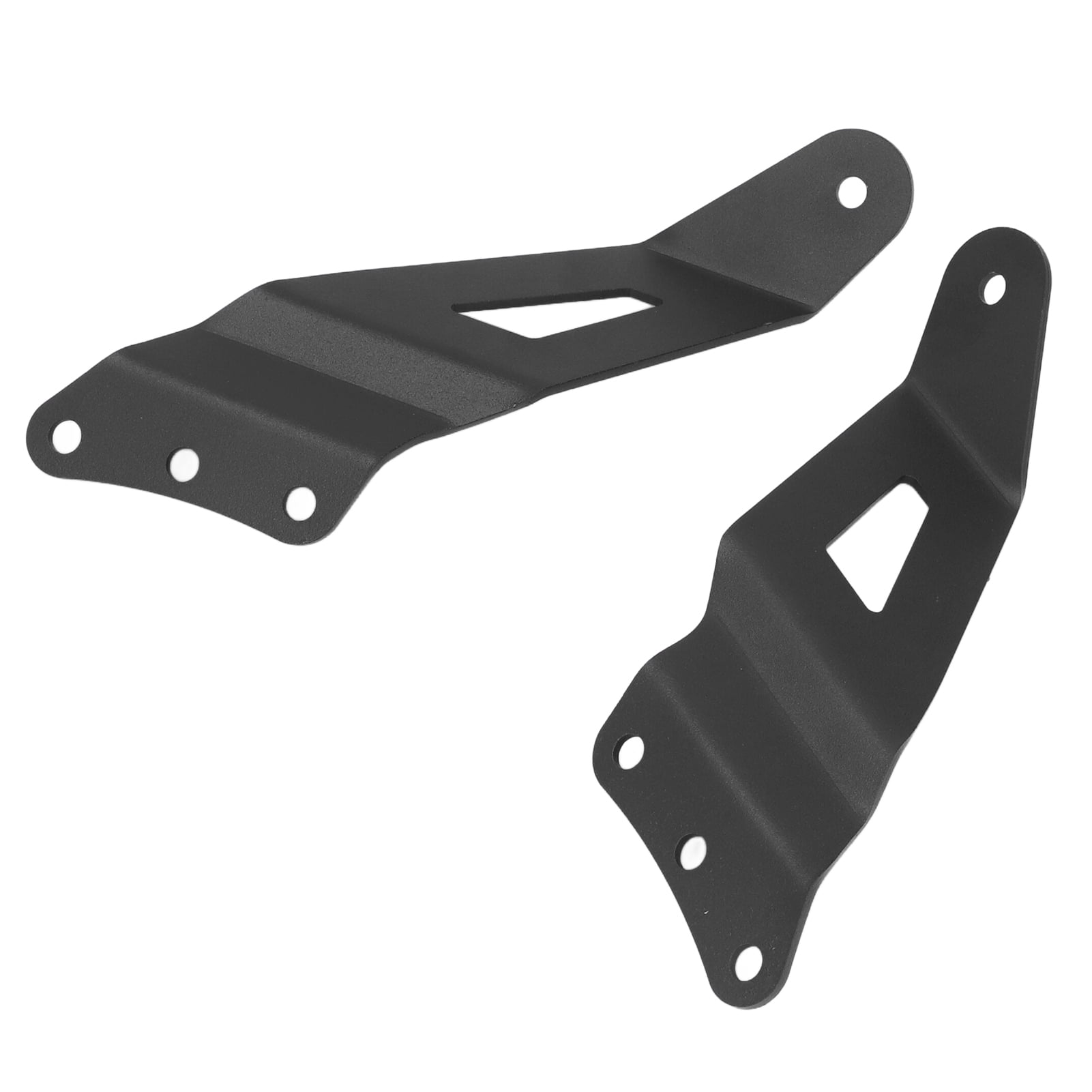 Upper Windshield Mount, Roof Spot Light Bar Mount Wrinkled Finishes