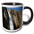 thumbnail image 1 of 3drose, Upper Yosemite Falls, 11oz Two-tone Black Mug, 1 of 6