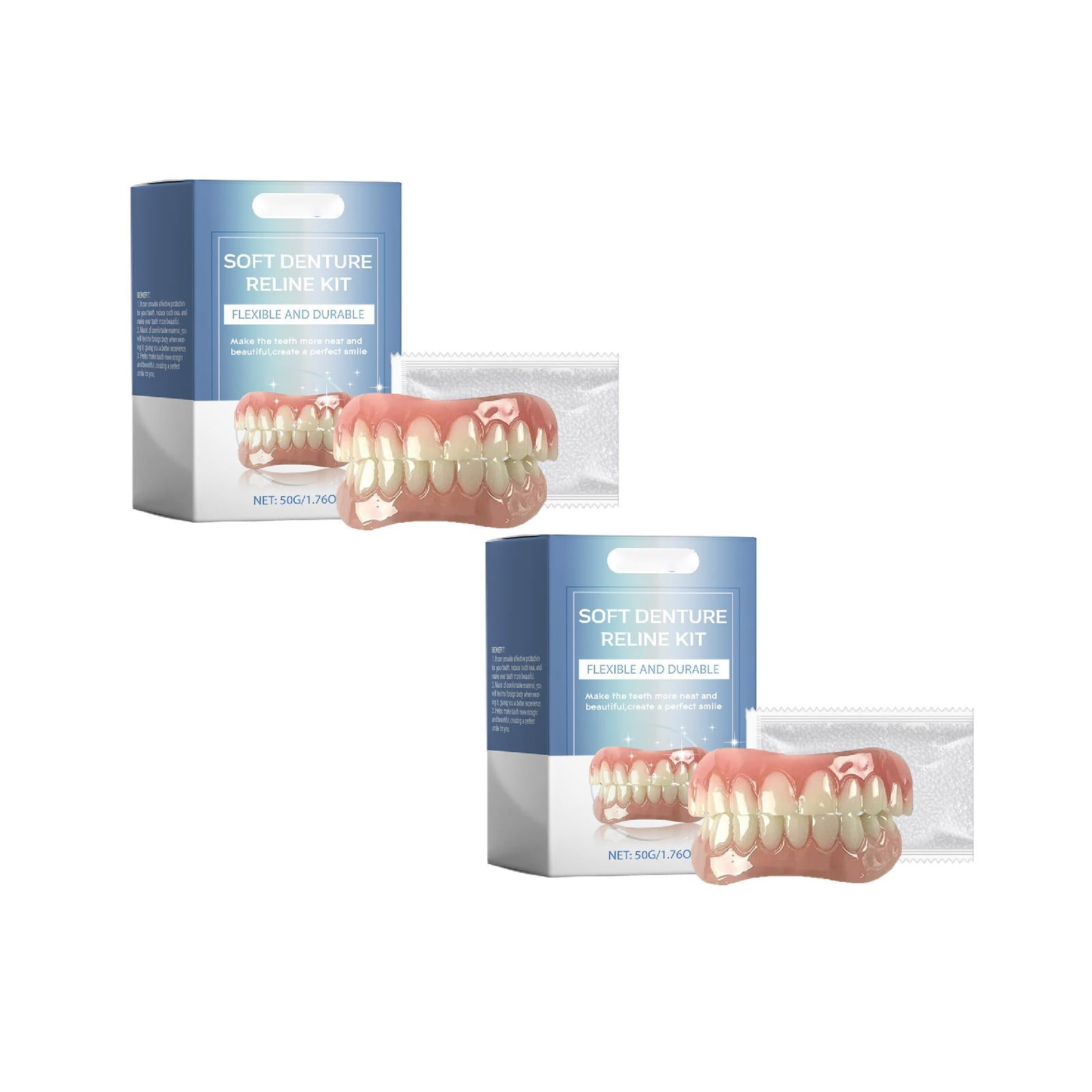 Upper and Lower Denture, Teeth Repairing Denture for Women and Men ...