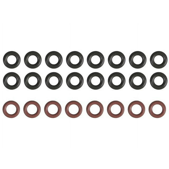 Upper and Lower Fuel Injector O-Ring - Compatible with 1999 - 2010 Jeep Grand Cherokee 2000 2001 2002 2003 2004 2005 2006 2007 2008 2009