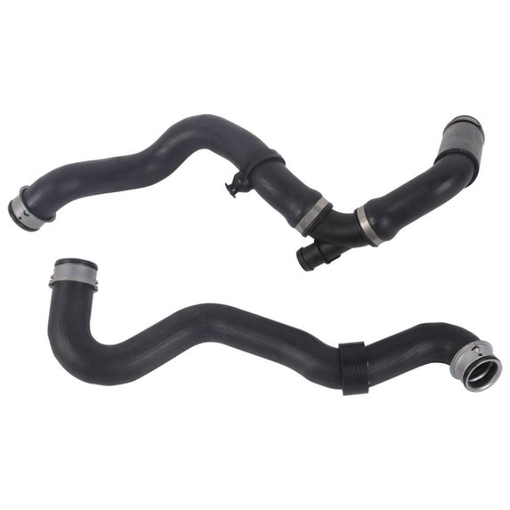 Upper and Radiator Coolant Hose - Complete Cooling System Replacement Set