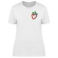 thumbnail image 1 of Upperside 3D Strawberry T-Shirt Women -Image by Shutterstock, Female Large, 1 of 2