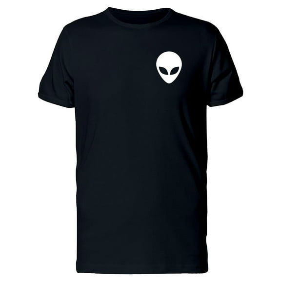 Upperside Alien Head T-Shirt Men -Image by Shutterstock, Male x-Large