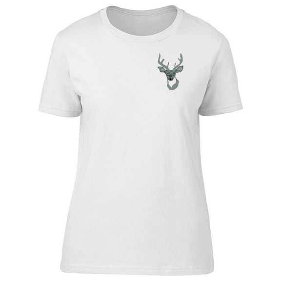 Upperside B&W Deer T-Shirt Men -Image by Shutterstock, Male Small