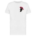 thumbnail image 1 of Upperside Black Spartan Helmet T-Shirt Men -Image by Shutterstock, Male 4X-Large, 1 of 2