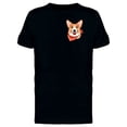 thumbnail image 1 of Upperside Corgi With Bandana T-Shirt Men -Image by Shutterstock, Male Small, 1 of 2