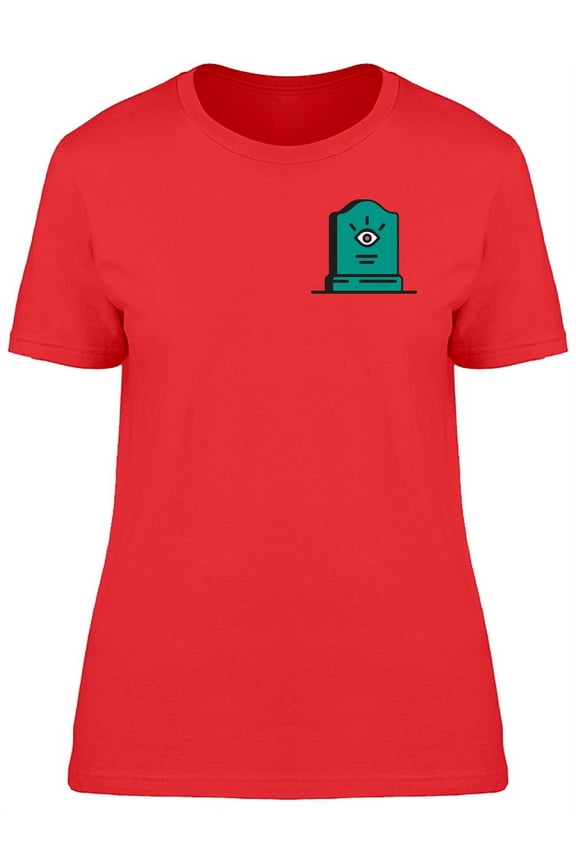 Upperside Gravestone Eye T-Shirt Women -Image by Shutterstock, Female x-Large
