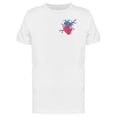 thumbnail image 1 of Upperside Human Heart With Veins T-Shirt Men -Image by Shutterstock, Male 3X-Large, 1 of 2