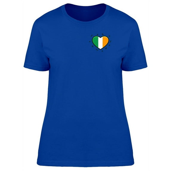 Upperside Irish Heart T-Shirt Women -Image by Shutterstock, Female Small