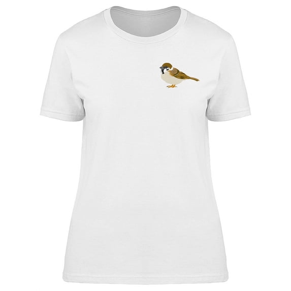 Upperside Japanese Sparrow T-Shirt Women -Image by Shutterstock, Female Large