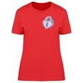 thumbnail image 1 of Upperside Love Lock T-Shirt Women -Image by Shutterstock, Female XX-Large, 1 of 2