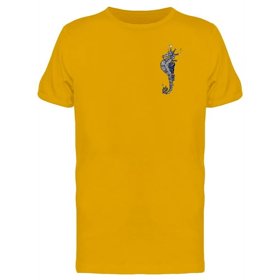 Upperside Mechanical Sea Horse T-Shirt Men -Image by Shutterstock, Male x-Large