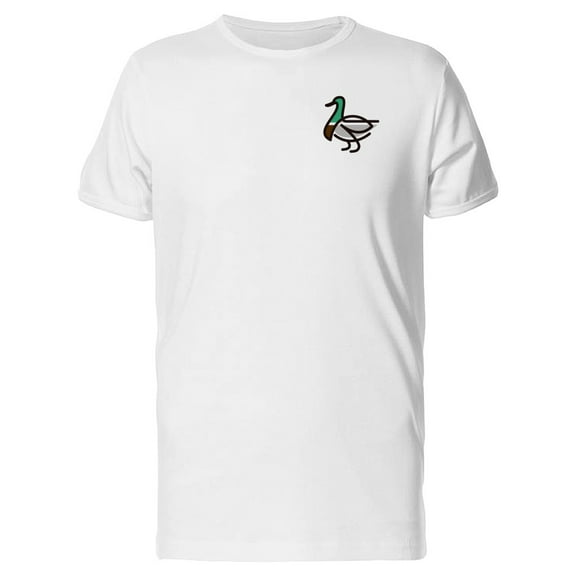 Upperside Minimal Duck T-Shirt Men -Image by Shutterstock, Male Large