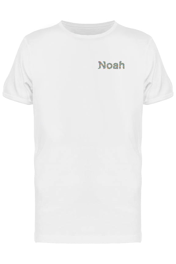 Upperside Noah Flowers T-Shirt Men -Image by Shutterstock, Male Large