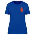 thumbnail image 1 of Upperside Orange Goldfish T-Shirt Women -Image by Shutterstock, Female Medium, 1 of 2