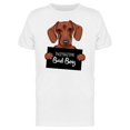 thumbnail image 1 of Dachshund Mugshot Tee Men's -Image by Shutterstock, 1 of 2