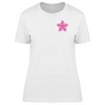 thumbnail image 1 of Upperside Pink Starfish T-Shirt Women -Image by Shutterstock, Female XX-Large, 1 of 2