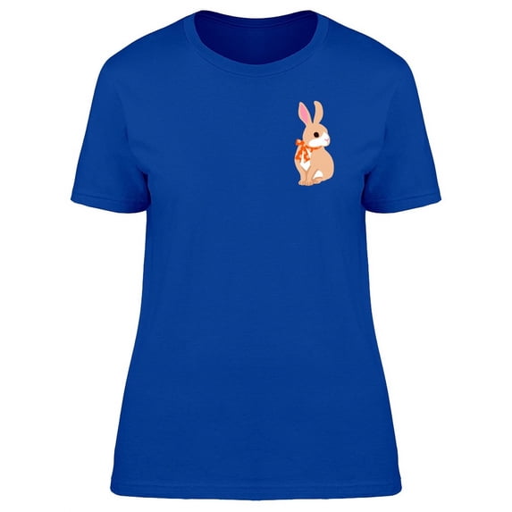 Upperside Sitting Bunny T-Shirt Women -Image by Shutterstock, Female Small