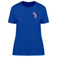 thumbnail image 1 of Upperside Small Pink Hummingbird T-Shirt Women -Image by Shutterstock, Female Medium, 1 of 2