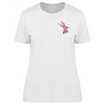 thumbnail image 1 of Upperside Small Pink Hummingbird T-Shirt Women -Image by Shutterstock, Female Small, 1 of 2