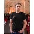 thumbnail image 1 of Upperside Sneaking Santa Tee Men's -Image by Shutterstock, 1 of 4
