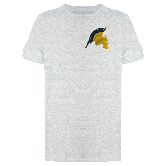 Upperside Spartan Helmet T-Shirt Men -Image by Shutterstock, Male Large