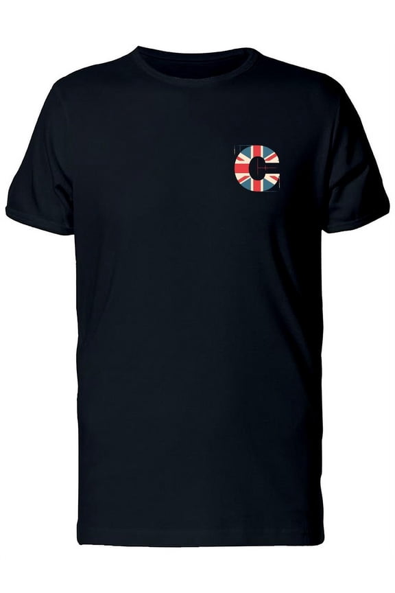 Upperside Uk Letter C Tee Men's -Image by Shutterstock