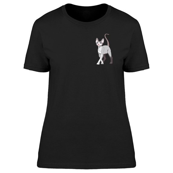 Upperside Walking Cat Tee Women's -Image by Shutterstock
