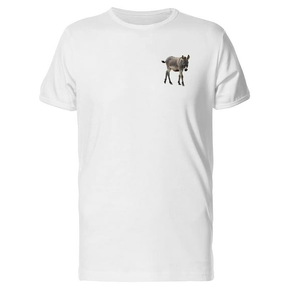Upperside Walking Donkey T-Shirt Men -Image by Shutterstock, Male Medium
