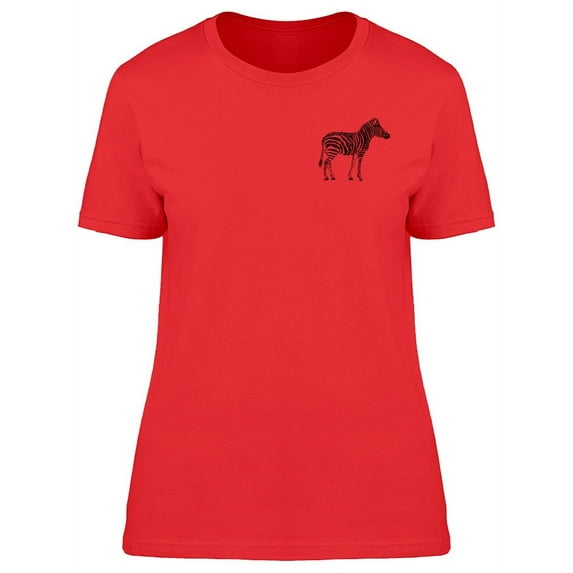 Upperside Zebra Walking T-Shirt Women -Image by Shutterstock, Female Small