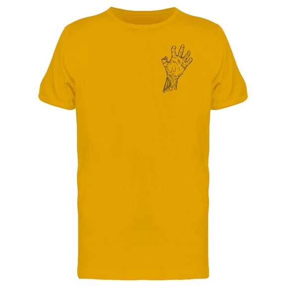 Upperside Zombie Hand T-Shirt Men -Image by Shutterstock, Male Small