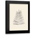 thumbnail image 1 of Uppsala Studio 18x24 Black Modern Framed Museum Art Print Titled - Palm Leaf Ink, 1 of 5