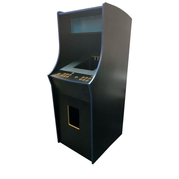 Upright Arcade game full size cabinet Ready to Assemble Cabinet Kit, Jamma and MAME Ready