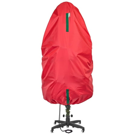 Hold N' Storage Upright Christmas Tree Storage Bag for Topiary and Holiday Tree - up to 4 ft Tall