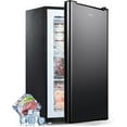 Upright Freezer 3 Cu.Ft Compact Mini Freezer with Drawers Adjustable