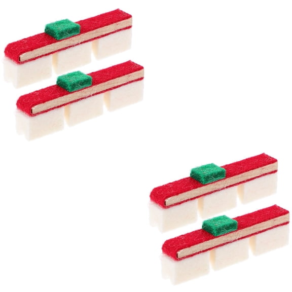 Upright Piano Dampers 4 PCS Supplies Maintenance Accessories Triangle Wool Felt Block